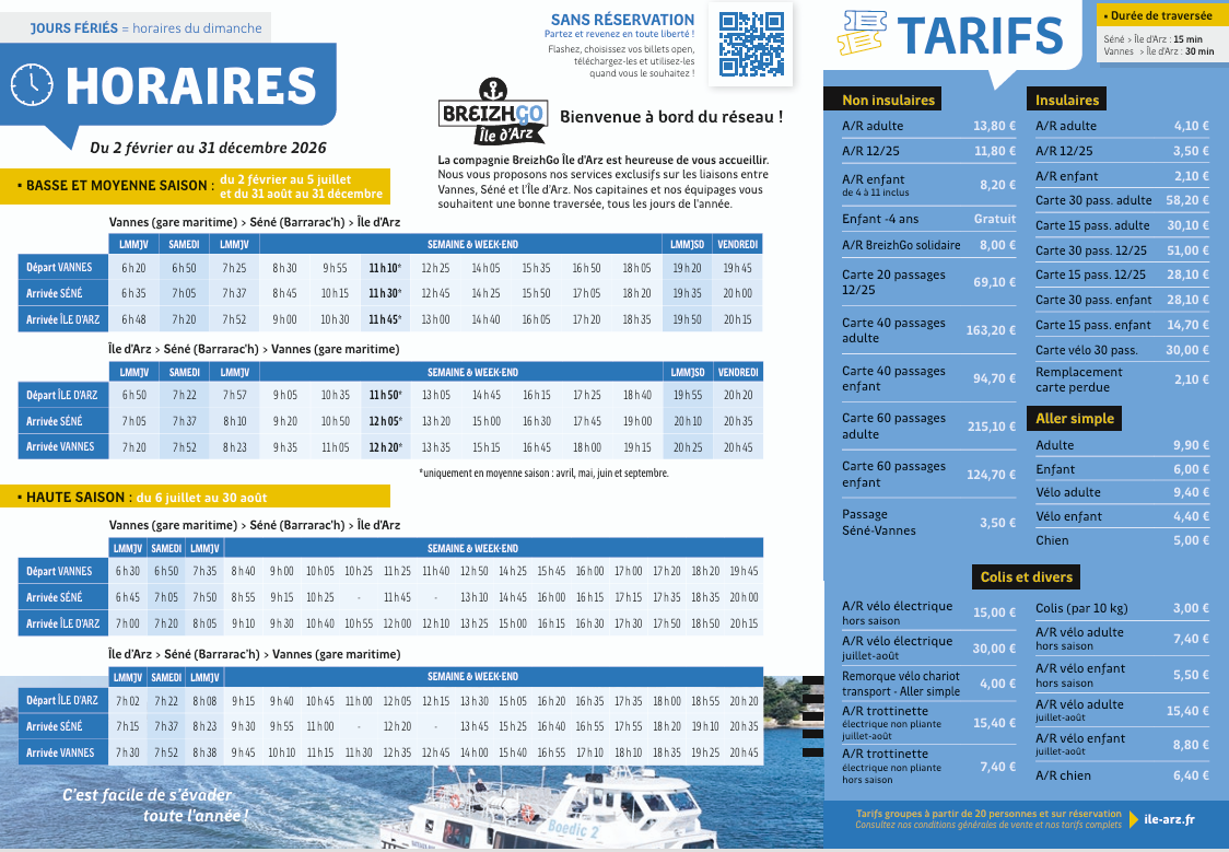 Horaires
